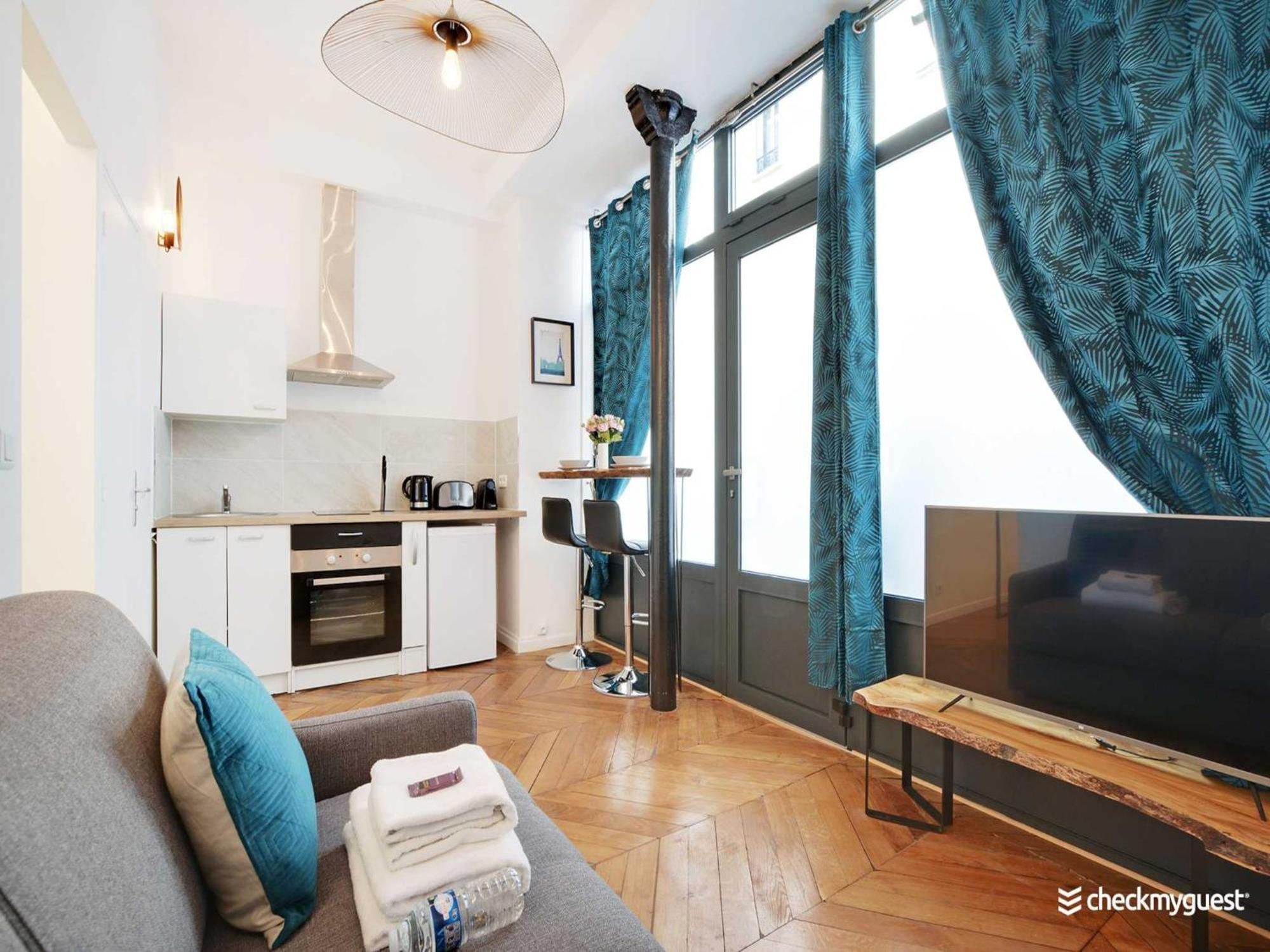 Apartment Beautiful - 1br 4p - Near Nation Paris